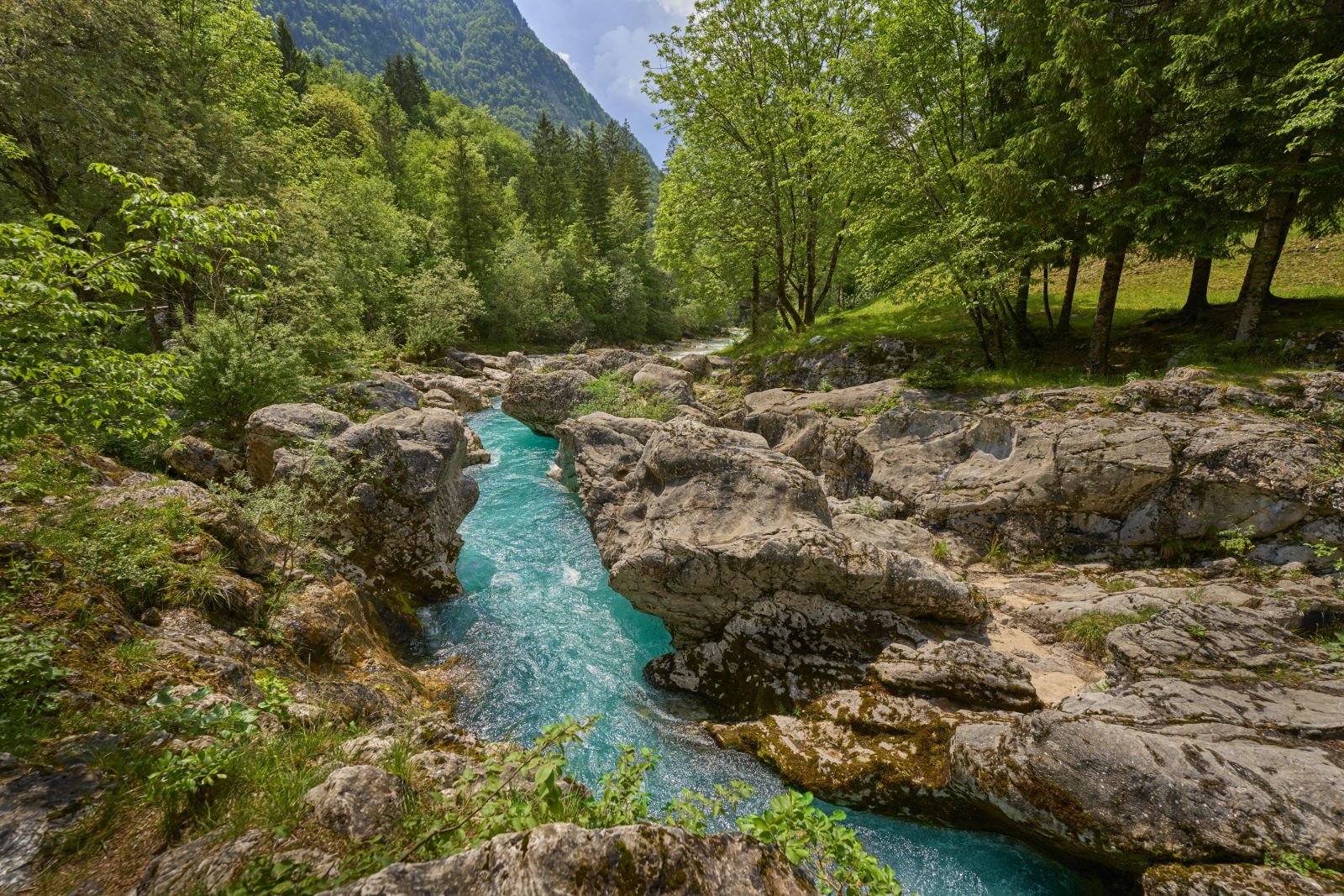 Odličen dopust in dolina Soče, ki omogoč ogromno raziskovanja
